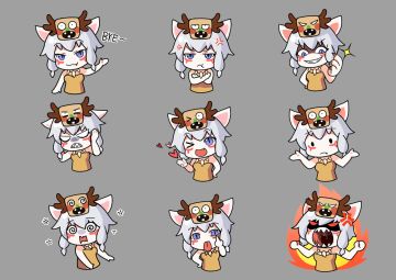 获奖公布 | Q萌表情包搭配文字互动活动