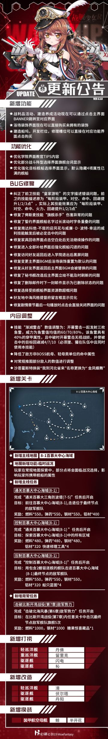 2019.3.19 服务器维护及版本更新公告
