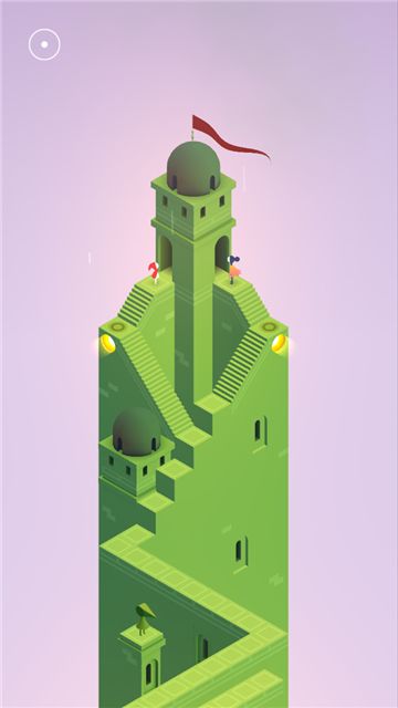 《纪念碑谷2》里，体验高楼入云