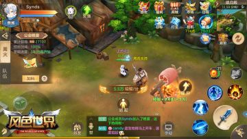 吃吃喝喝就能升级，还在犹豫什么？快来《风色世界》参加晚宴！