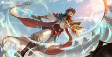 暃伴生皮肤碧珀绯影的海报和立绘来啦