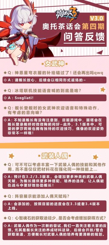 【奥托茶话会】3.0版本问答反馈