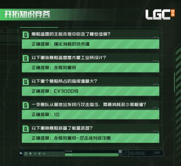 昨日开拓知识竞答答案公布