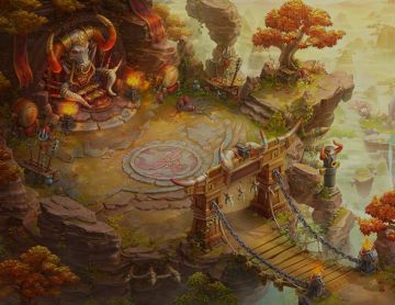 《神武4》手游全门派攻略——魔灵法师魔王山