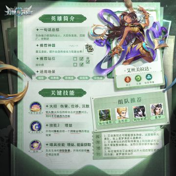 异世界档案馆 | 艾丝美拉达技能攻略