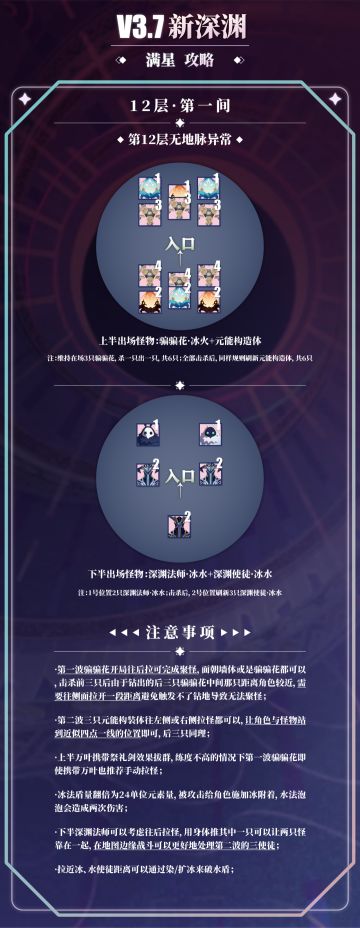 3.7史上最难深渊？新深渊打法要点&队伍推荐，助你拿满原石！