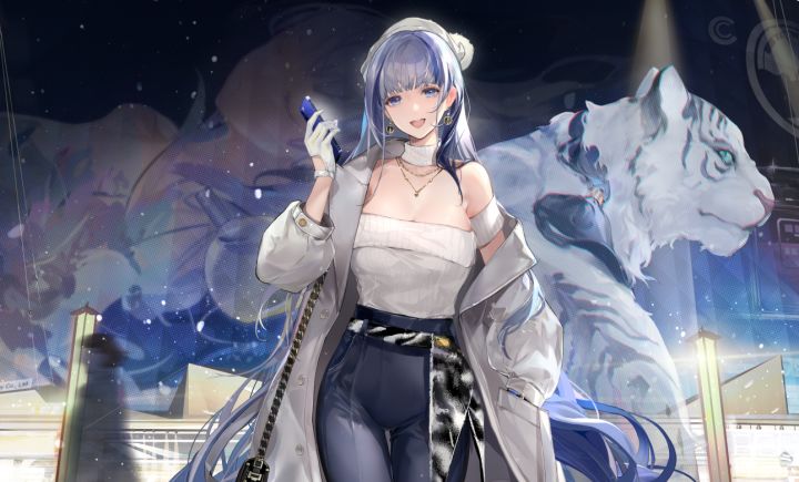 【心智投影】赫波<星降良宵>Live2D展示截图