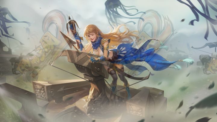 【封侯疾风孙尚香】好女尚香势压吴,弯长弓浓妆在截图