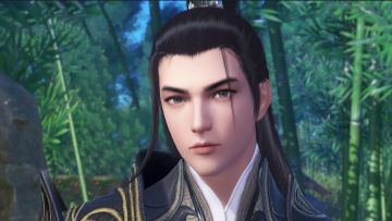 男性角色头部特写