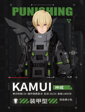 【构造体资料】第3期：突击鹰小队成员神威