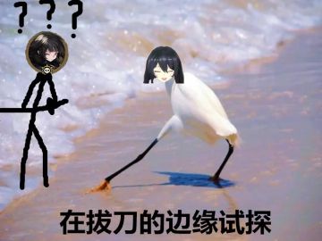 在拔刀的边缘试探