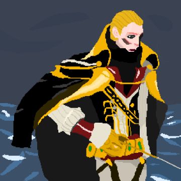 像素画杰哥——成品