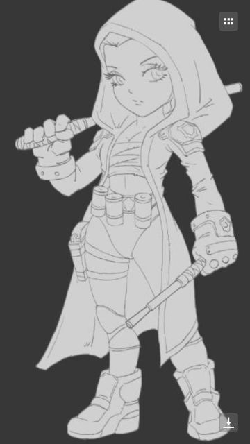 整改更新游戏角色形象。