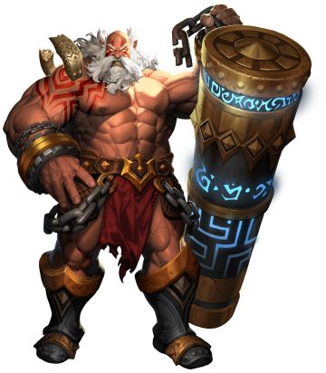 《女神联盟2》人物传记——撼地金刚