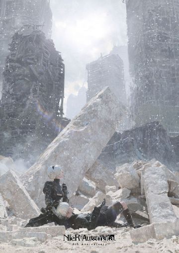 幸田和麿绘制的《尼尔：自动人形》5周年纪念插画