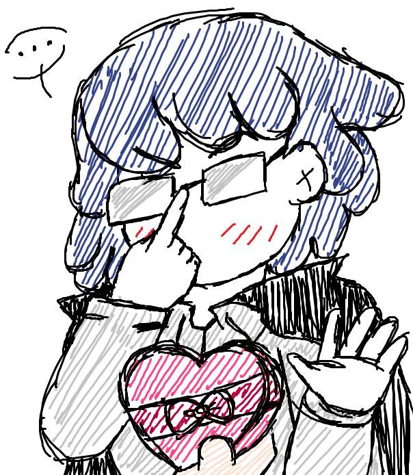 Valentine's Day Otaku art !!截图