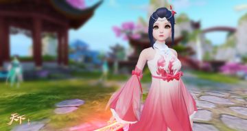 绿塘摇滟接星津，《天下》手游古风锦鲤装给你Buff加成！