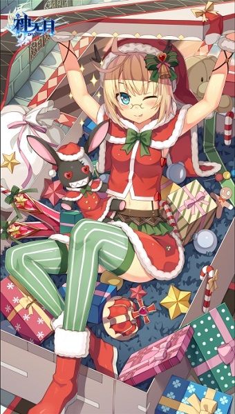 兔耳娘の冬日变装派对 《神无月》圣诞时装最新情报！