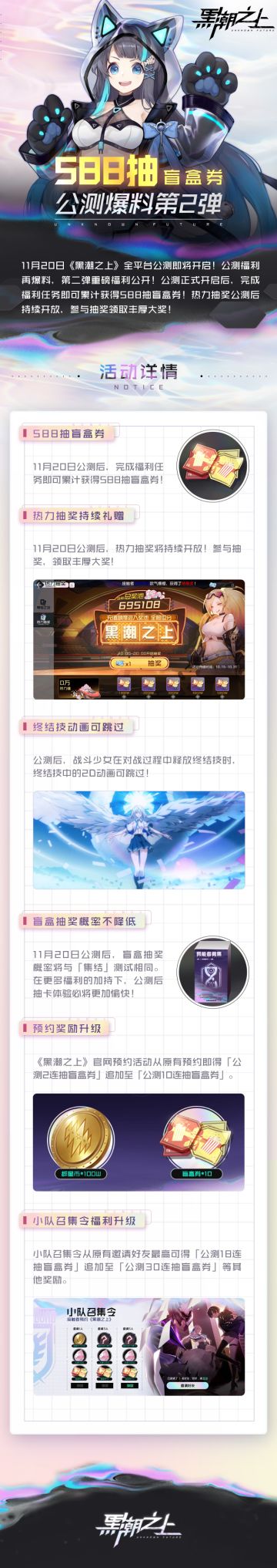 《黑潮之上》公测爆料第二弹-588抽等你拿！