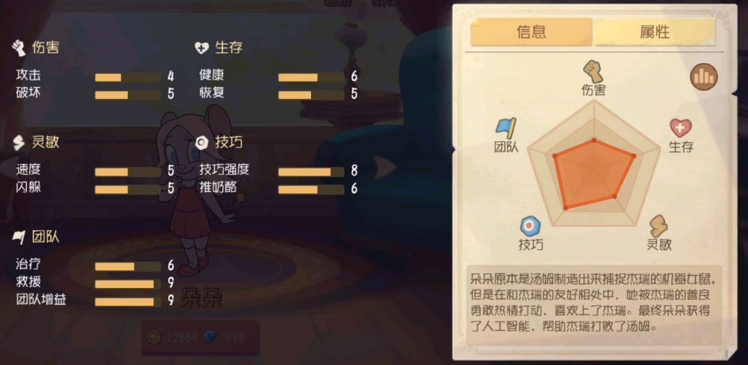 朵朵攻略丨天真无邪、充能出击，快来一起学习机器鼠朵朵正确打开方式吧！截图