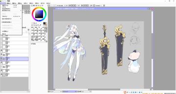 《永远的7日之都》美术教你学画画！~阮颜觉醒原画教程