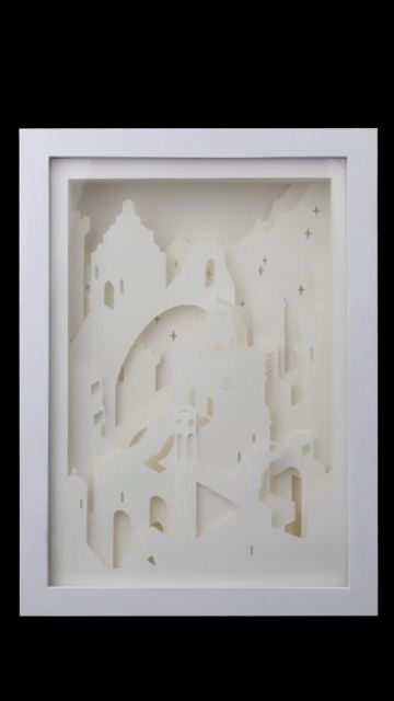 光影之美：当纸片成为艺术，纪念碑谷的美被搬到了现实中