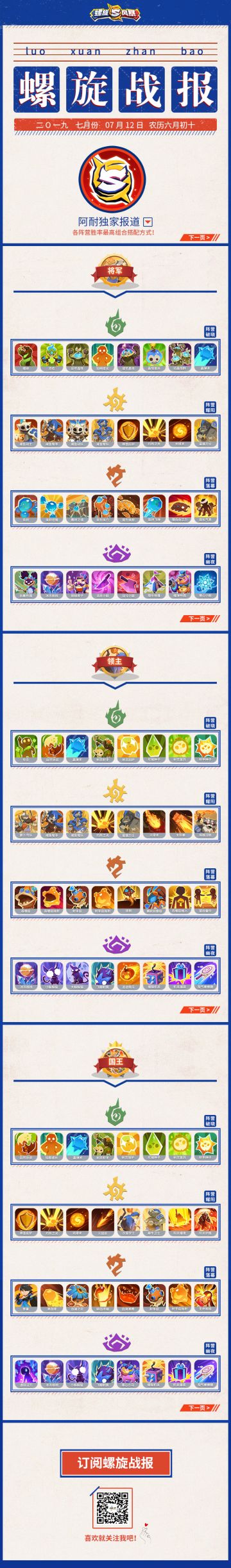 螺旋战报 7.12：今日份高胜率卡组，祝大家周末愉快~