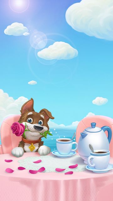 《梦幻花园》唯美手机壁纸-4