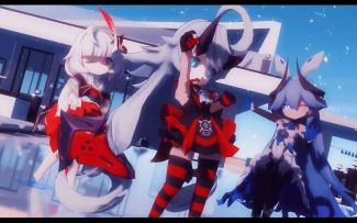 【崩坏3/MMD】有人看见我迦的三只小可爱了吗