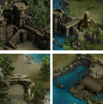 【新地图】看看海岛和地宫的庐山真面目吧