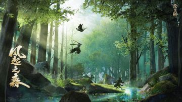 风起之森《阴阳师》全新SP阶式神初翎山风CG展卷！