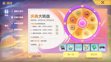 庆典大转盘-快速抽奖方法