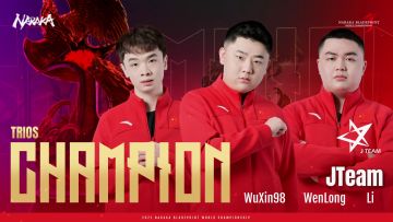 宁红夜奇兵致胜，JTeam夺得首届永劫无间世界冠军赛全球总冠军！