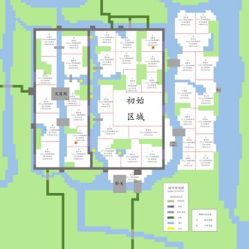 #江南百景图扬州# 扬州府大地图&开地数据&地标建筑&雕像位置