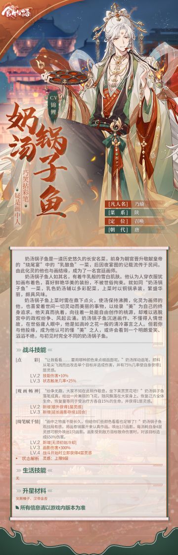 《食物语》全新食魂资料公开