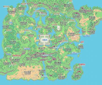 《异世界OL》世界地图详解