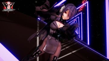 【MMD/帅气黑丝剑士】【ELECT】胧/机动战队#哔哩哔哩动画#