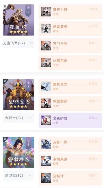 学府配将馆 | 巅峰赛季最新主流阵容大盘点！