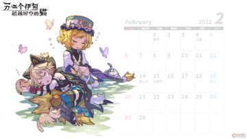 【日历】《另一个伊甸》2月「日历图」登场！