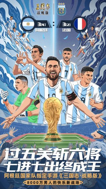 三战与阿根廷队携手出征，见证七进七出成王之路！