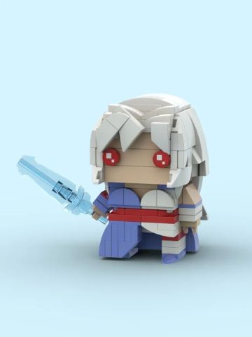 同人专栏丨英灵全员“乐高化”！这样蠢萌的冰璃请给我来一打～