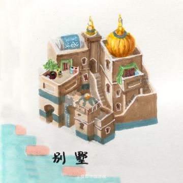 【手绘欣赏】你是《模拟帝国》四月天