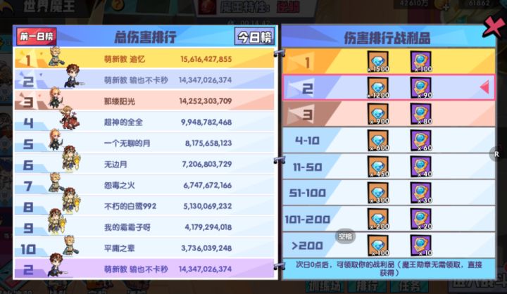 对魔王榜单合榜算法的质疑。截图