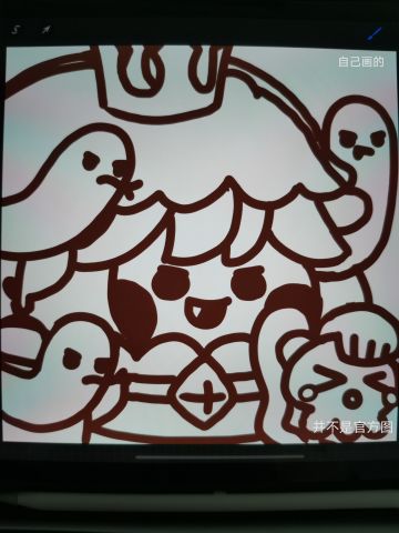 大魔王头像线稿释出