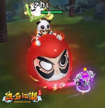 一起摇摆 《热血江湖手游》不倒翁坐骑教你打醉拳