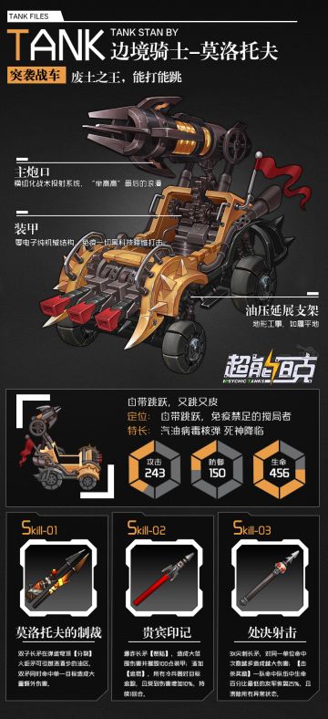 超能坦克登场丨突袭战车——边境骑士