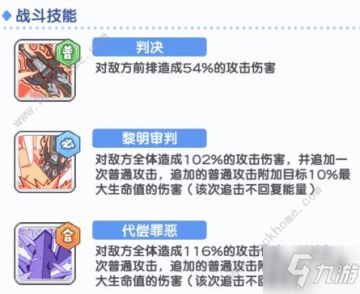 判罪阵容搭配推荐