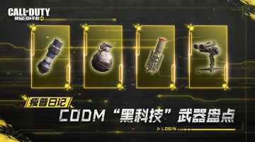 【瘦普日记】CODM“黑科技”武器盘点，这些武器现实中也有原型