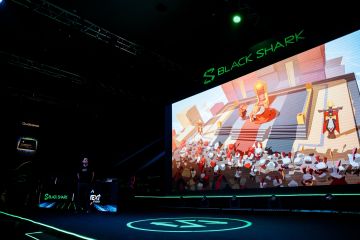 螺旋风暴出席黑鲨发布会啦~~