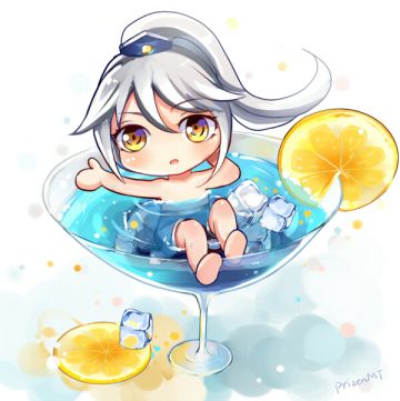 [手绘漫画] 【绘图】大热天，来一杯冰爽钟会吧～